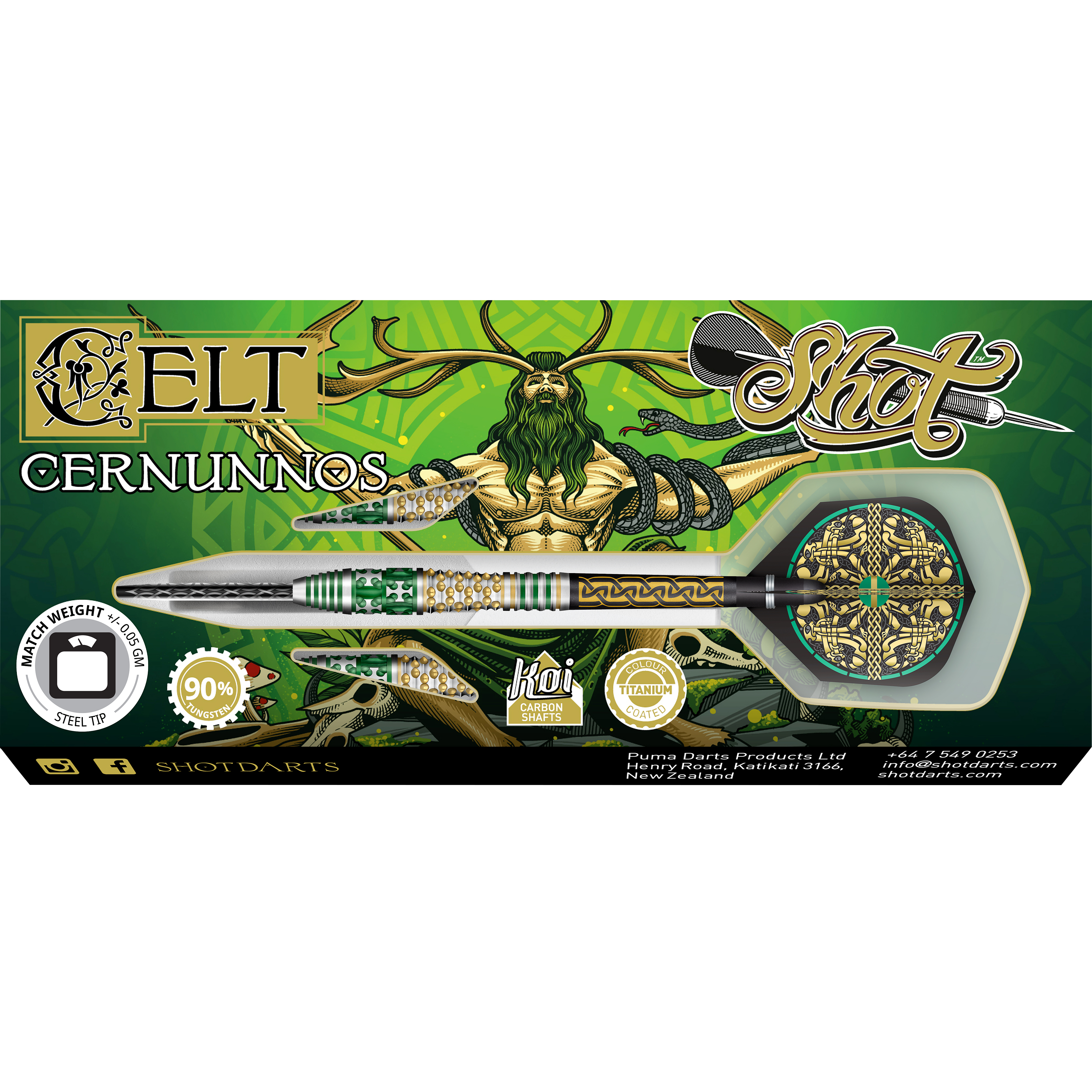 Shot - Celt Cernunnos - Steeldart