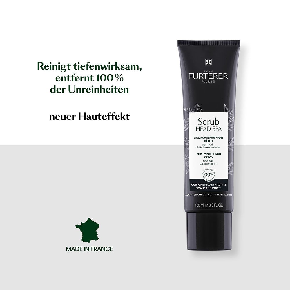 RENE FURTERER SCRUB HEAD SPA Klärendes Detox-Peeling - bei Schuppen