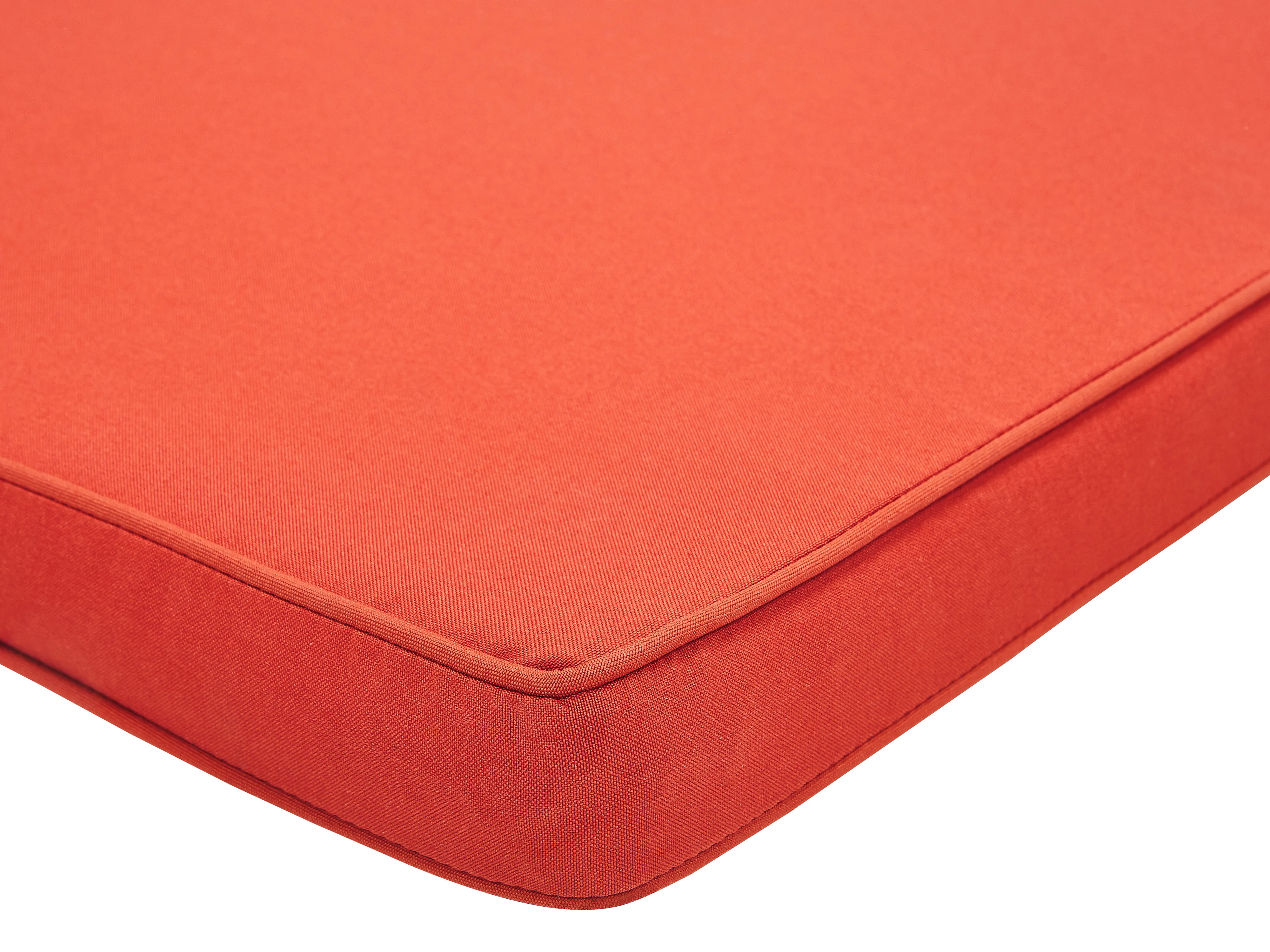 Zitkussen voor bank VIVARA 112 x 54 cm Donkerrood