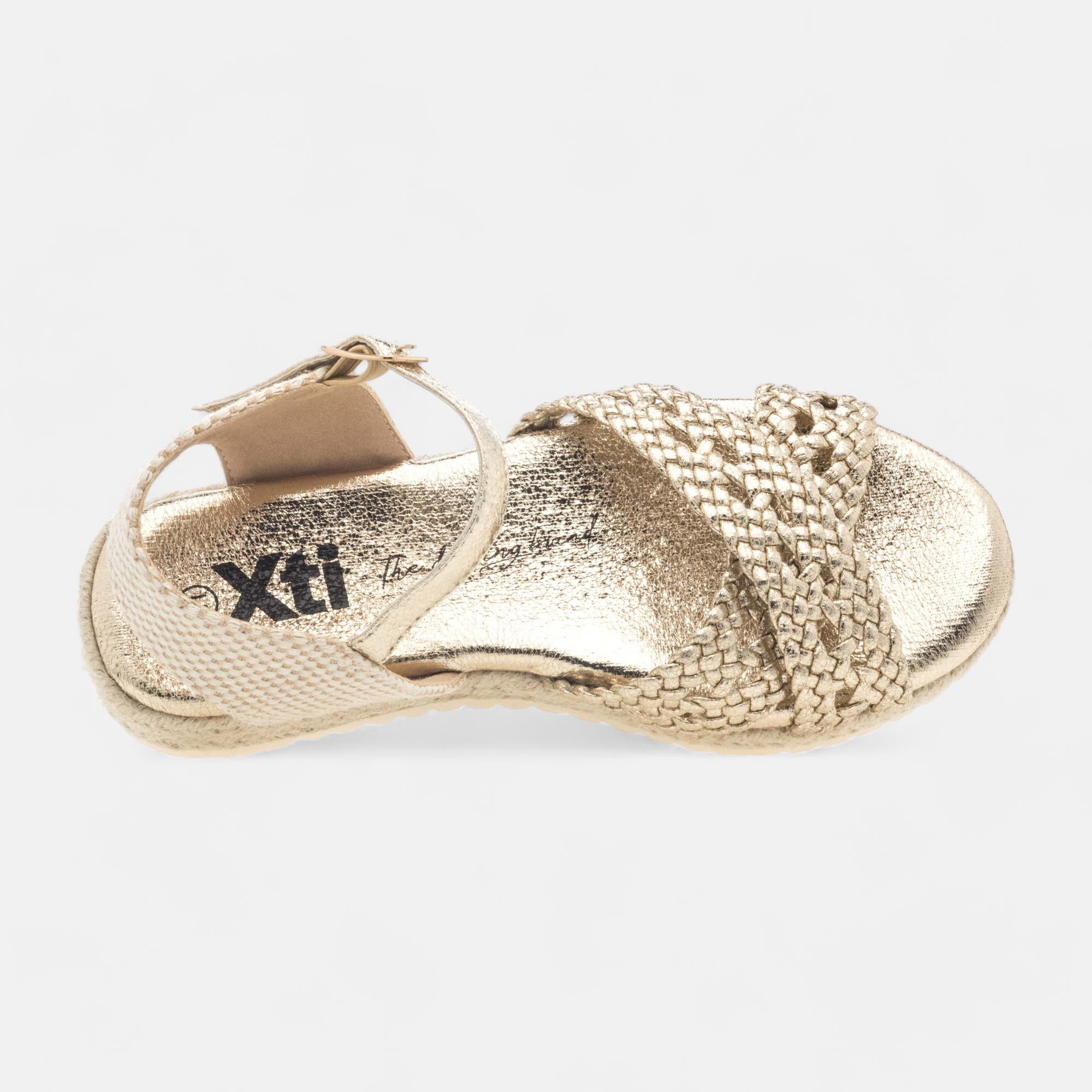 Sandales Fille or