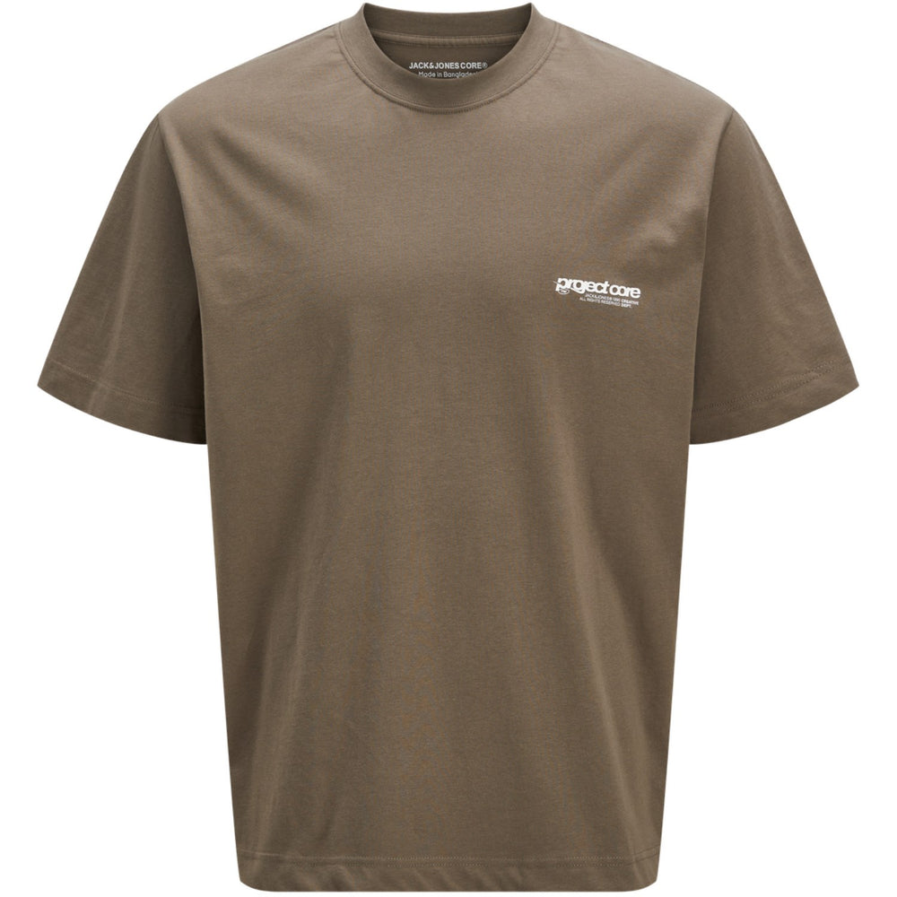 Køb Jack & Jones Junior Chocolate Chip Union Back Print T-Shirt Crew Neck