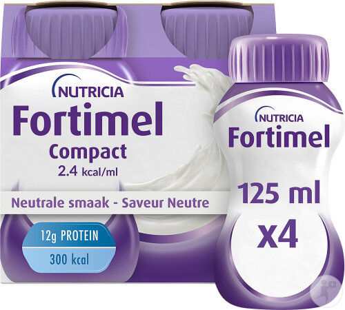 Fortimel Compact 2,4kcal Neutre 4x125ml
