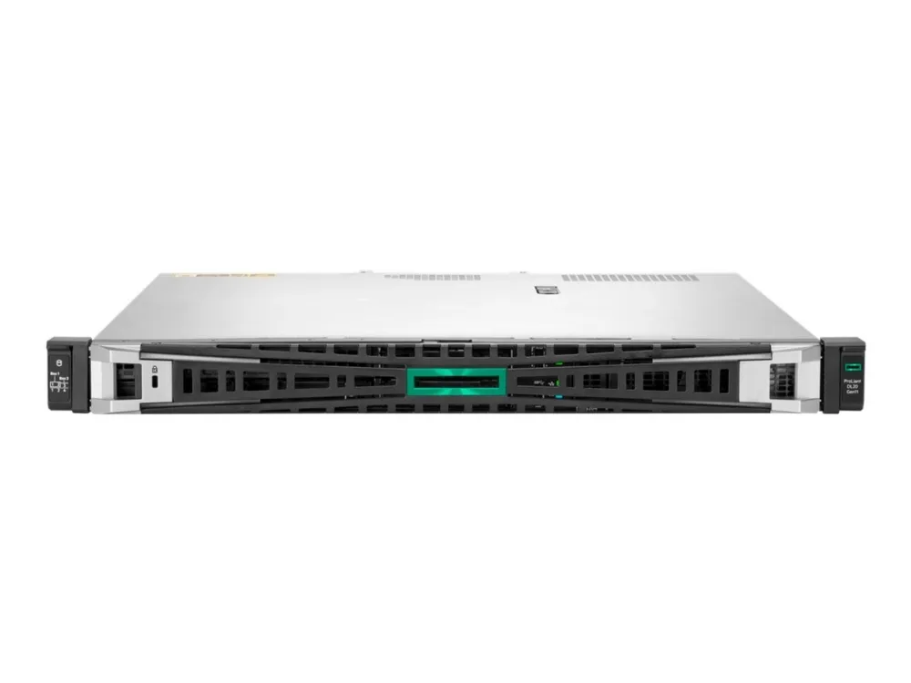 HPE ProLiant DL20 Gen11 Base - Server - rack-monterbar 1U - envejs - 1 x Xeon E-2434 / op til 5 GHz - RAM 16 GB - SATA - hot-swap 3.5