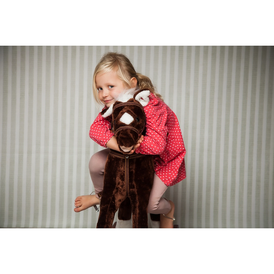 knorr toys® Schaukelpferd Brauny braun