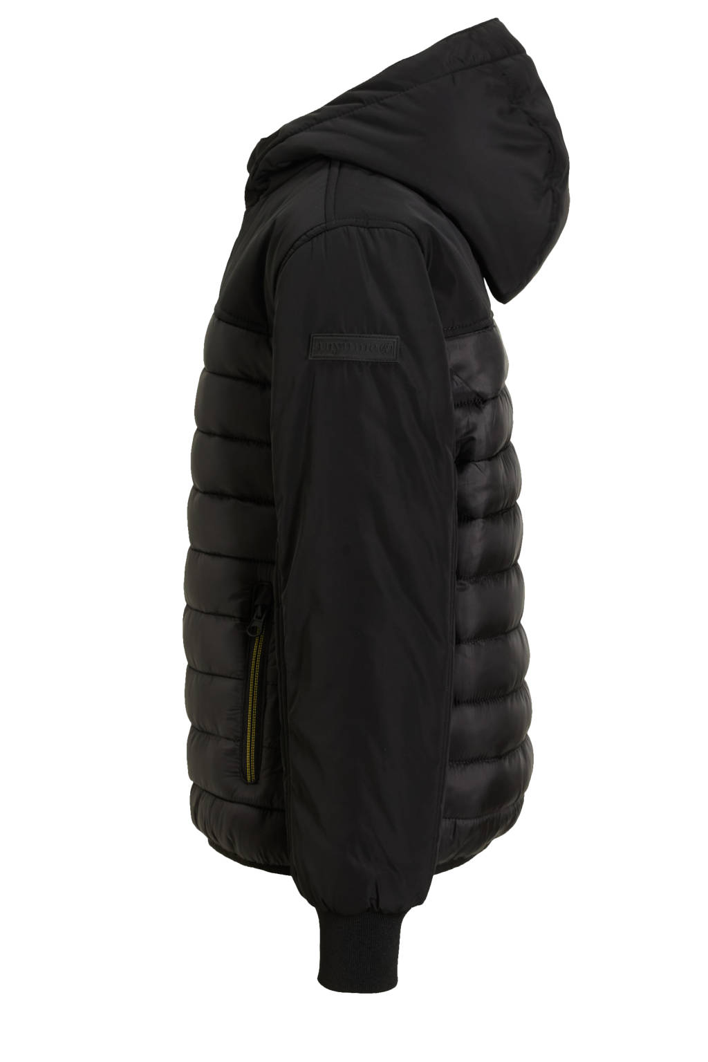 anytime softshell jas zwart