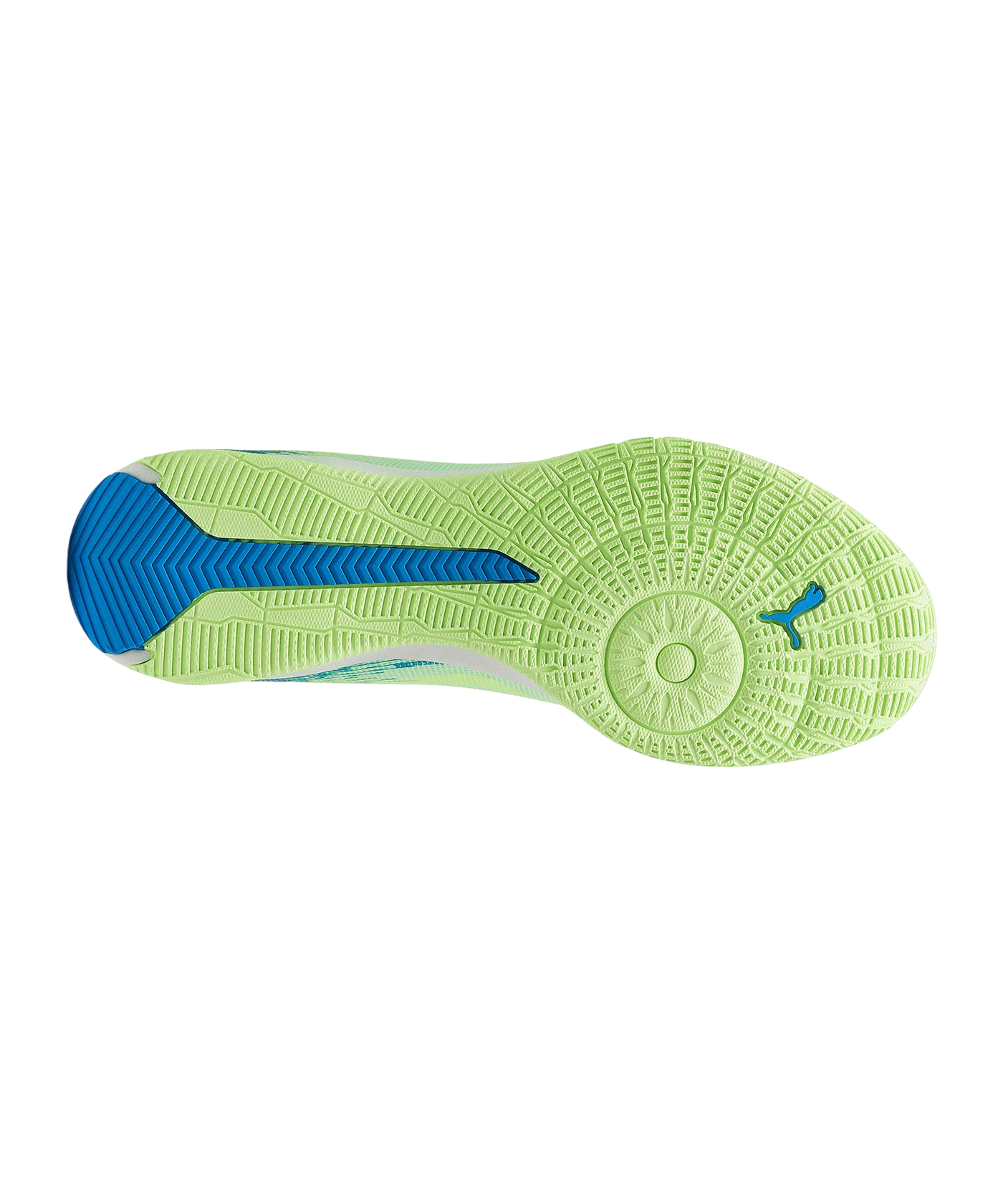 PUMA ULTRA 5 Match IN Lights Out Grün Weiss F03