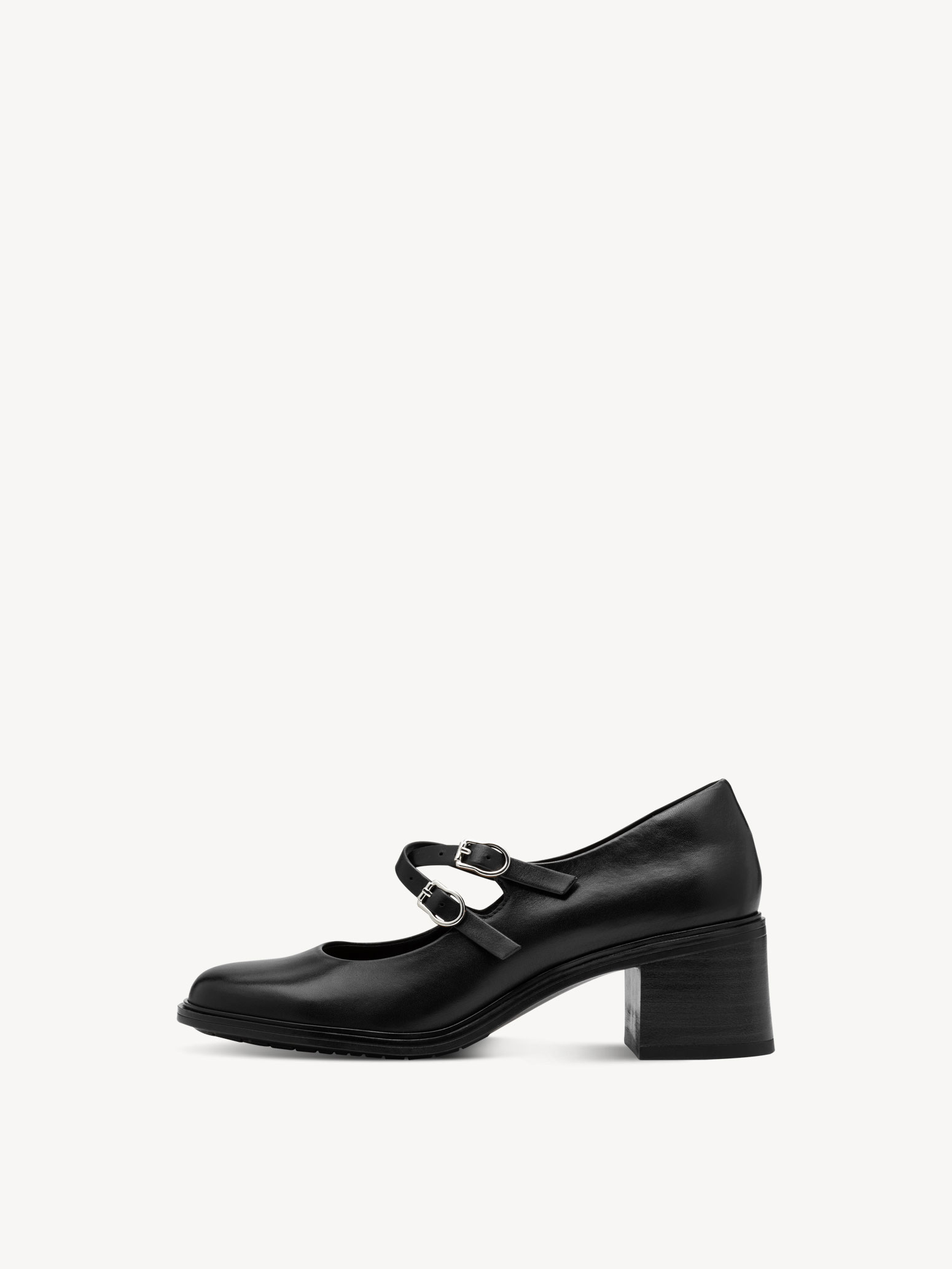 Leren Pumps - zwart