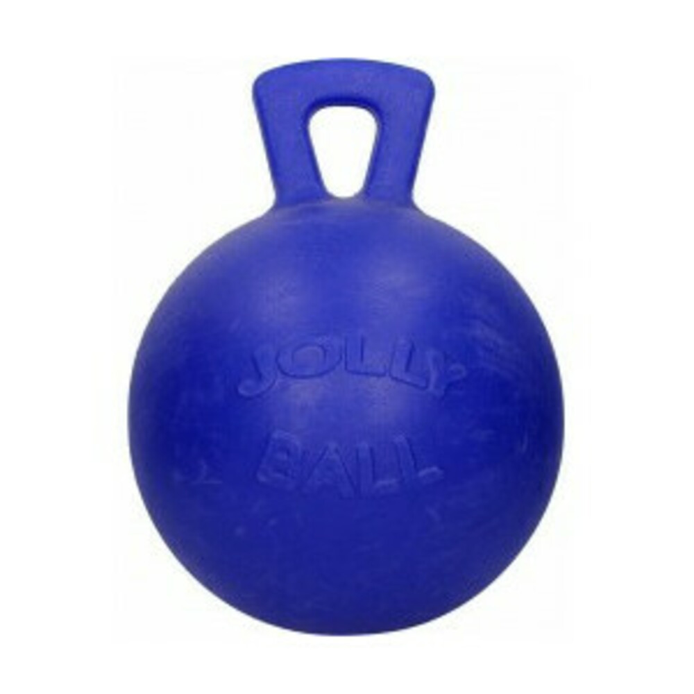 Jolly Pets Ball Hond en Paard Blauw20 cm