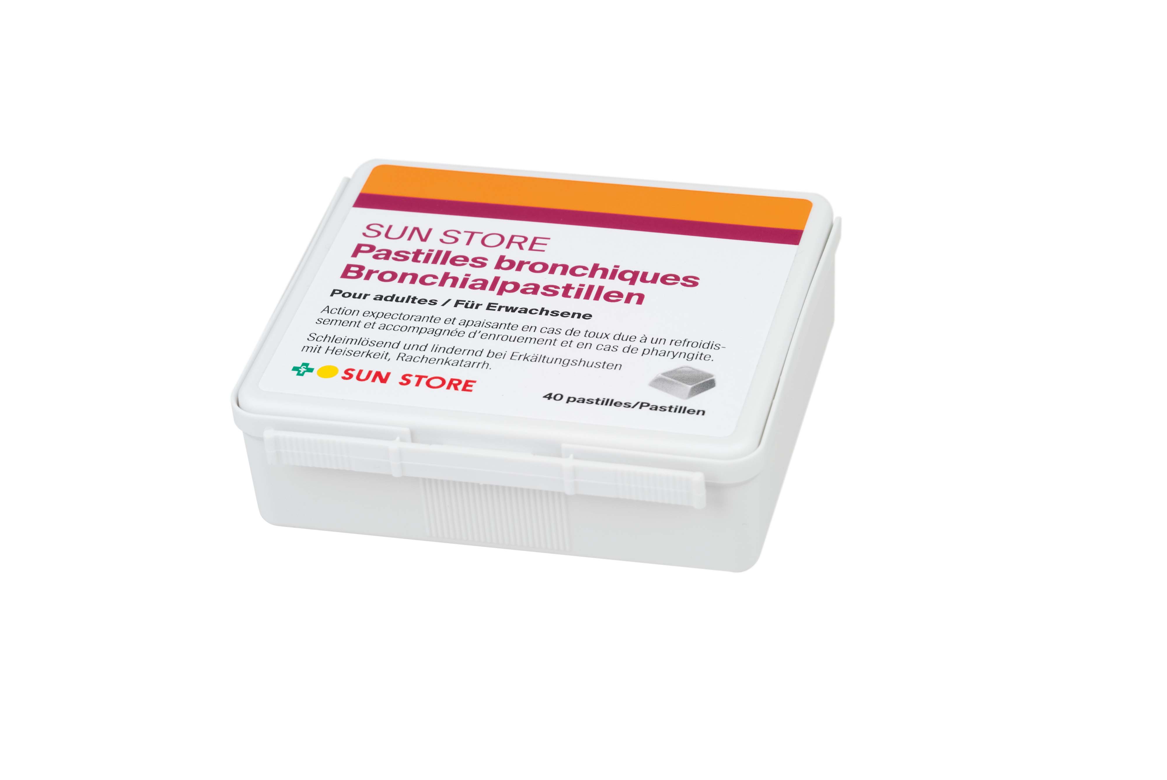 Sun Store Bronchialpastillen<br>40 Stück, Dose, Pastille