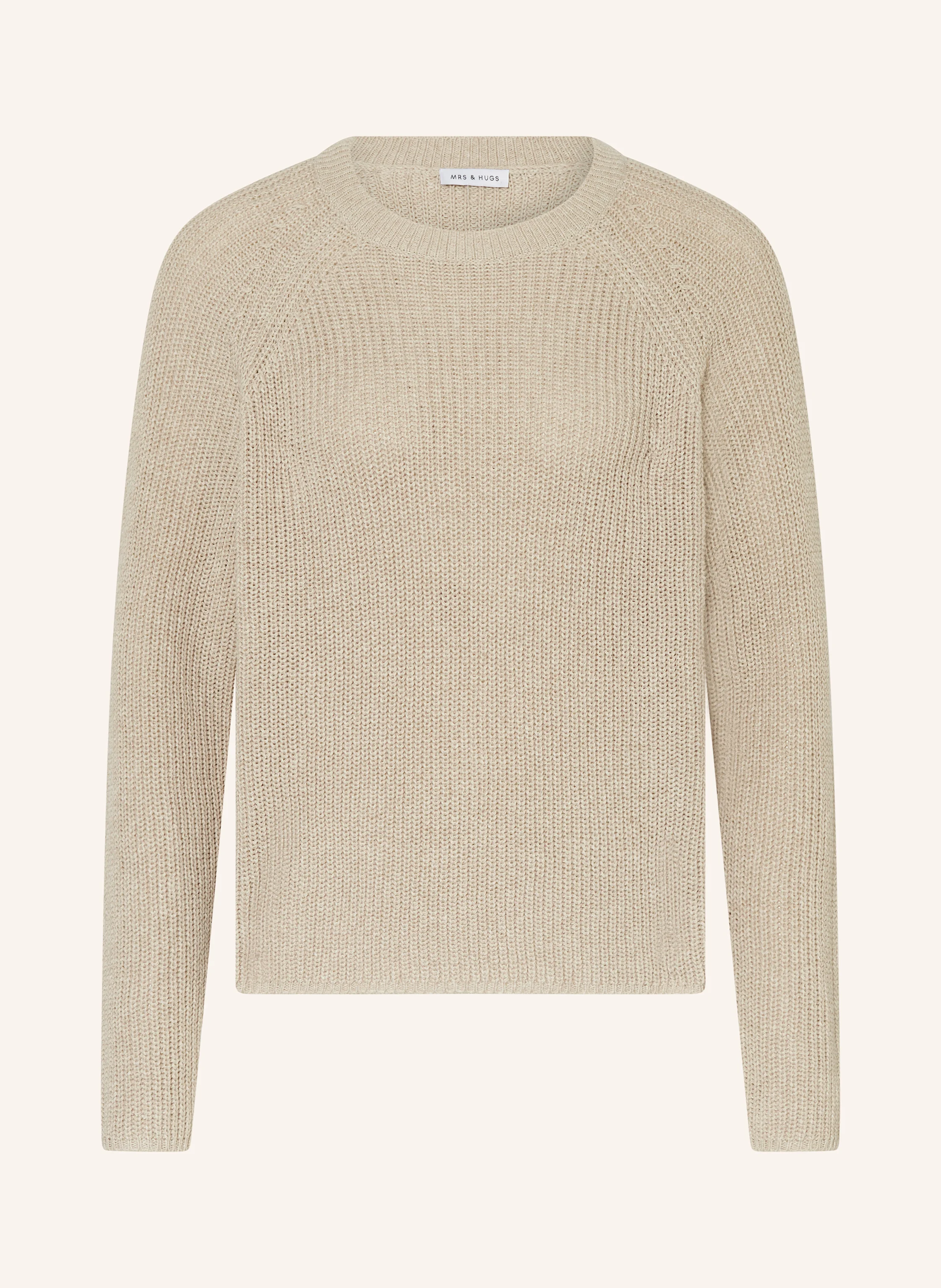 MRS & HUGS Pullover mit Leinen