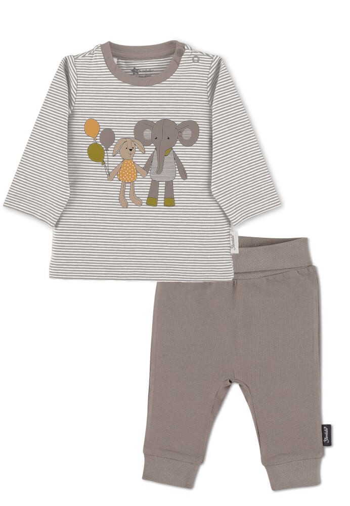 Sterntaler Set Langarm-Shirt und Hose Eddy Gr. 56