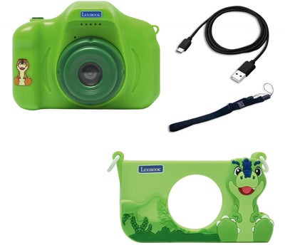 Lexibook Kids Digitalkamera Dinosaur med Beskyttende Deksel