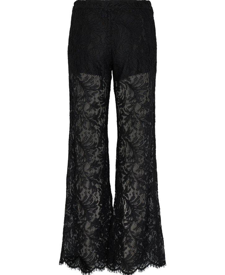 Hope STEP LACE TROUSER Black lace