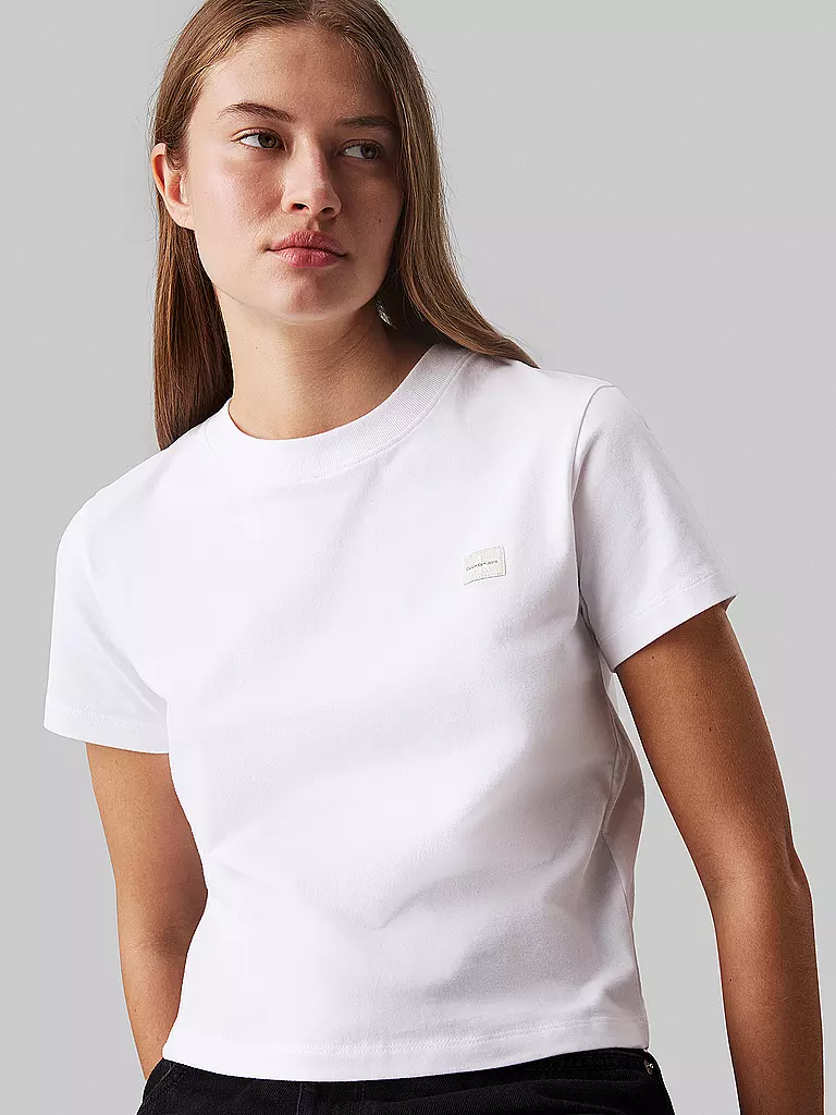 CALVIN KLEIN JEANS T-Shirt weiss