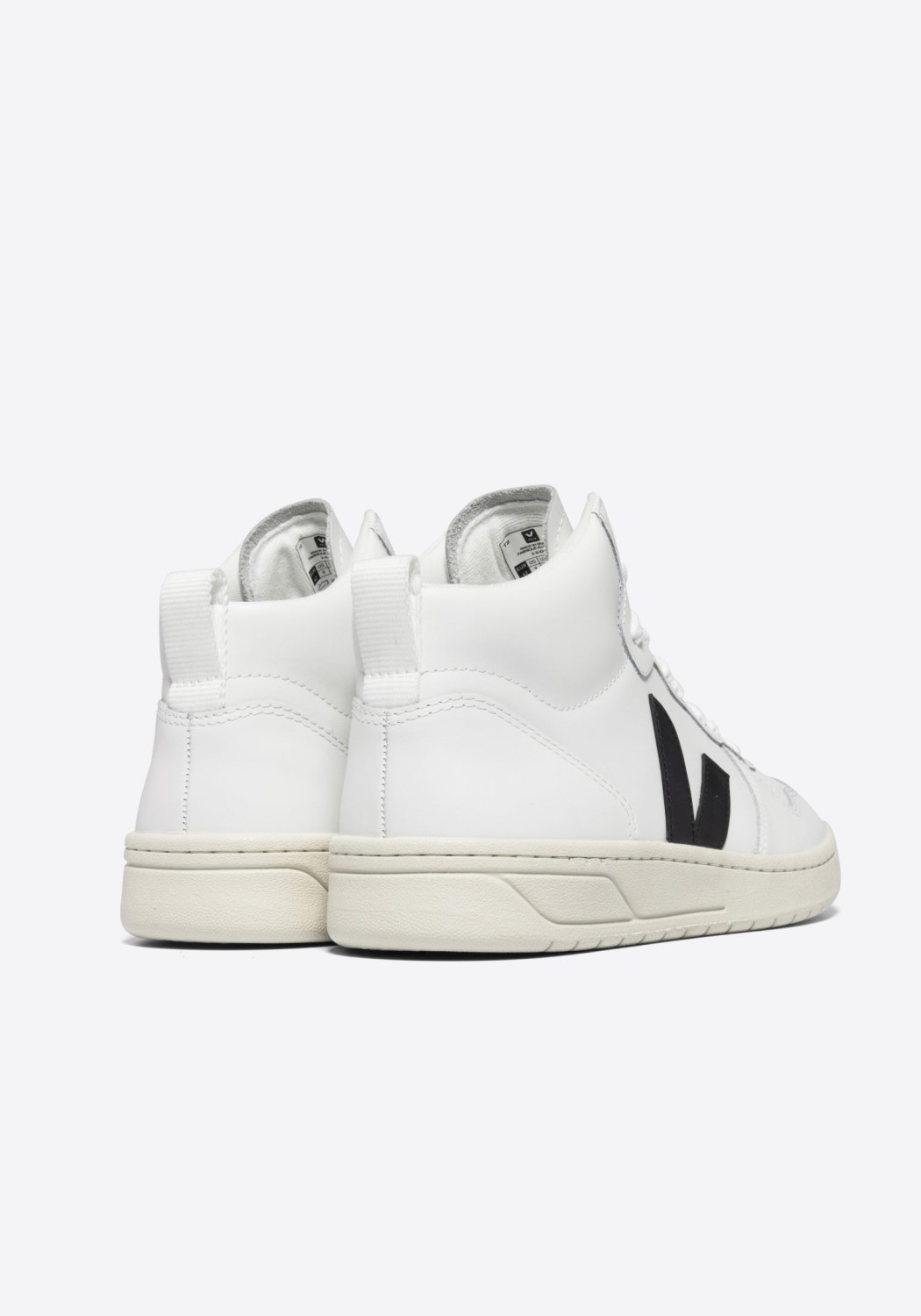 Veja Sneaker V-15 Leather Extra White Black