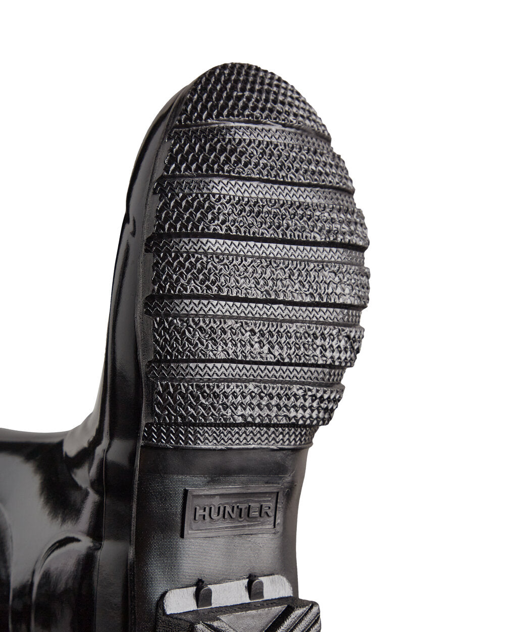 Hunter  Original Tall Gloss gummistøvler - sort