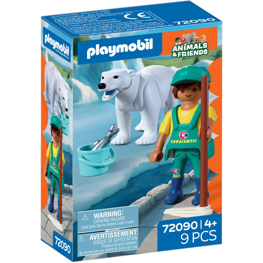Køb Playmobil® Zoo: Polar Bjørn And Zookeeper