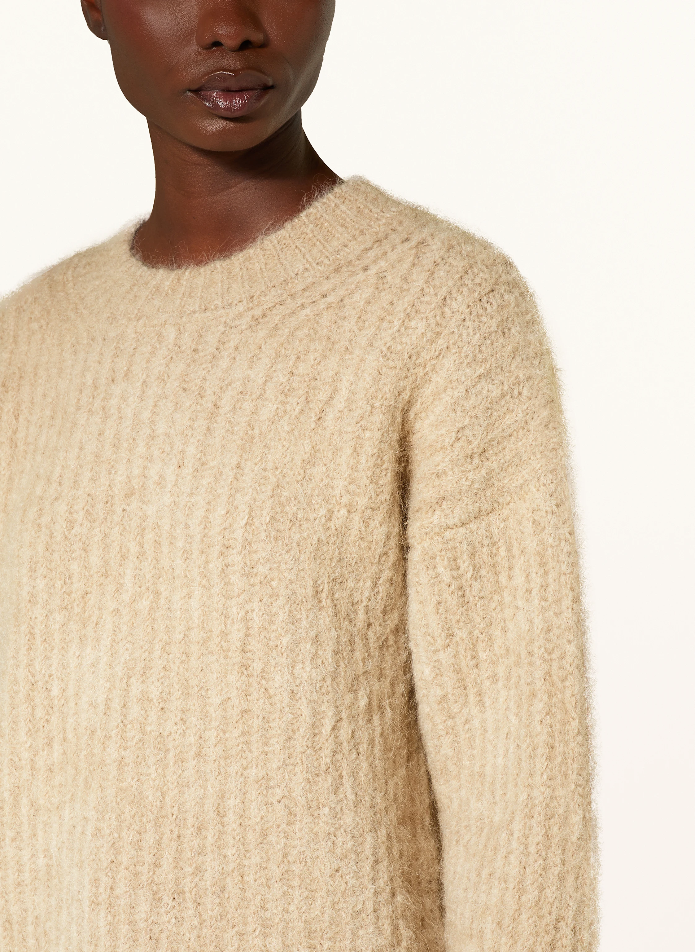 AMI PARIS Pullover mit Alpaka und Mohair