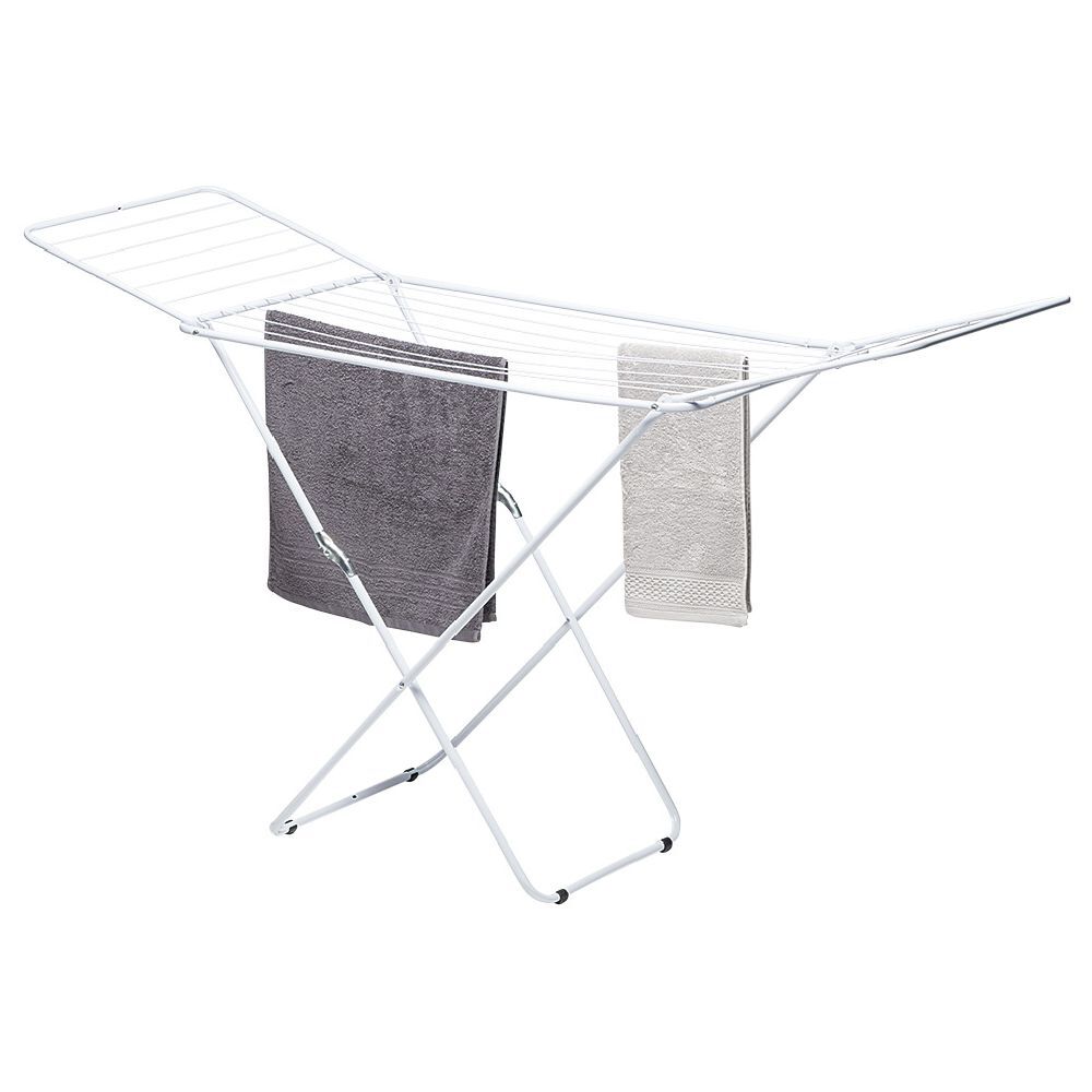 Étendoir à linge à rabats séchoir horizontal 18m