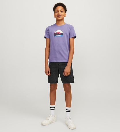 Jack & Jones Shorts - JjiChris - Blåck Denim