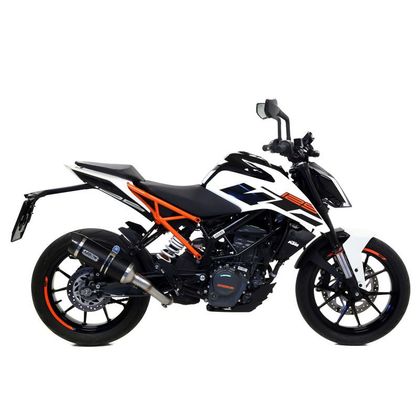 Silencieux Arrow Alu dark Thunder embout carbone