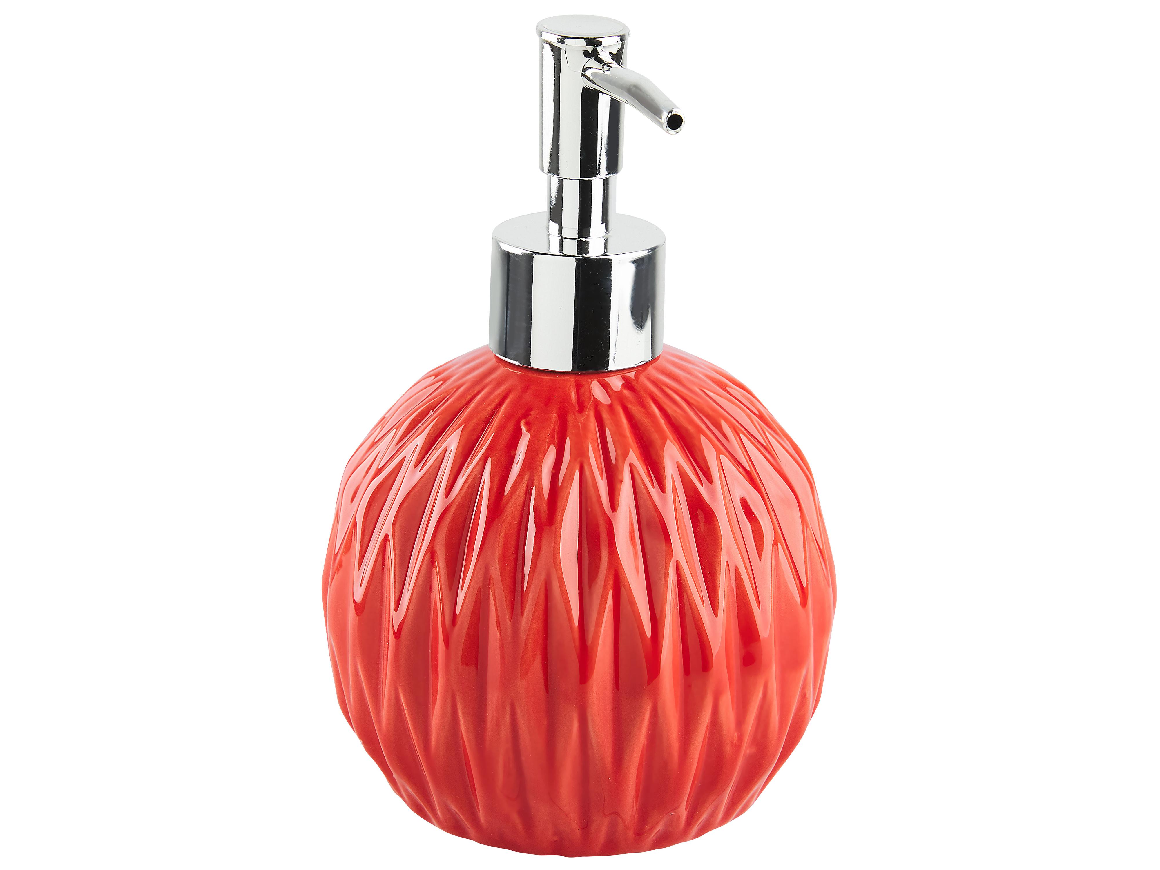 3-delige badkameraccessoireset BELEM Keramiek Rood