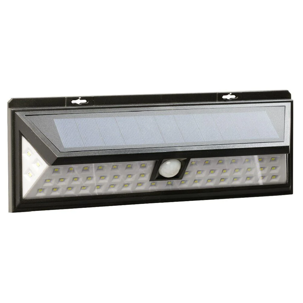 Lampe panneau solaire détecteur de mouvement 54 LED