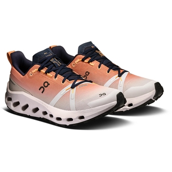 ON Cloudsurfer Trail Waterproof Laufschuhe Sandstone / Silver Damen
