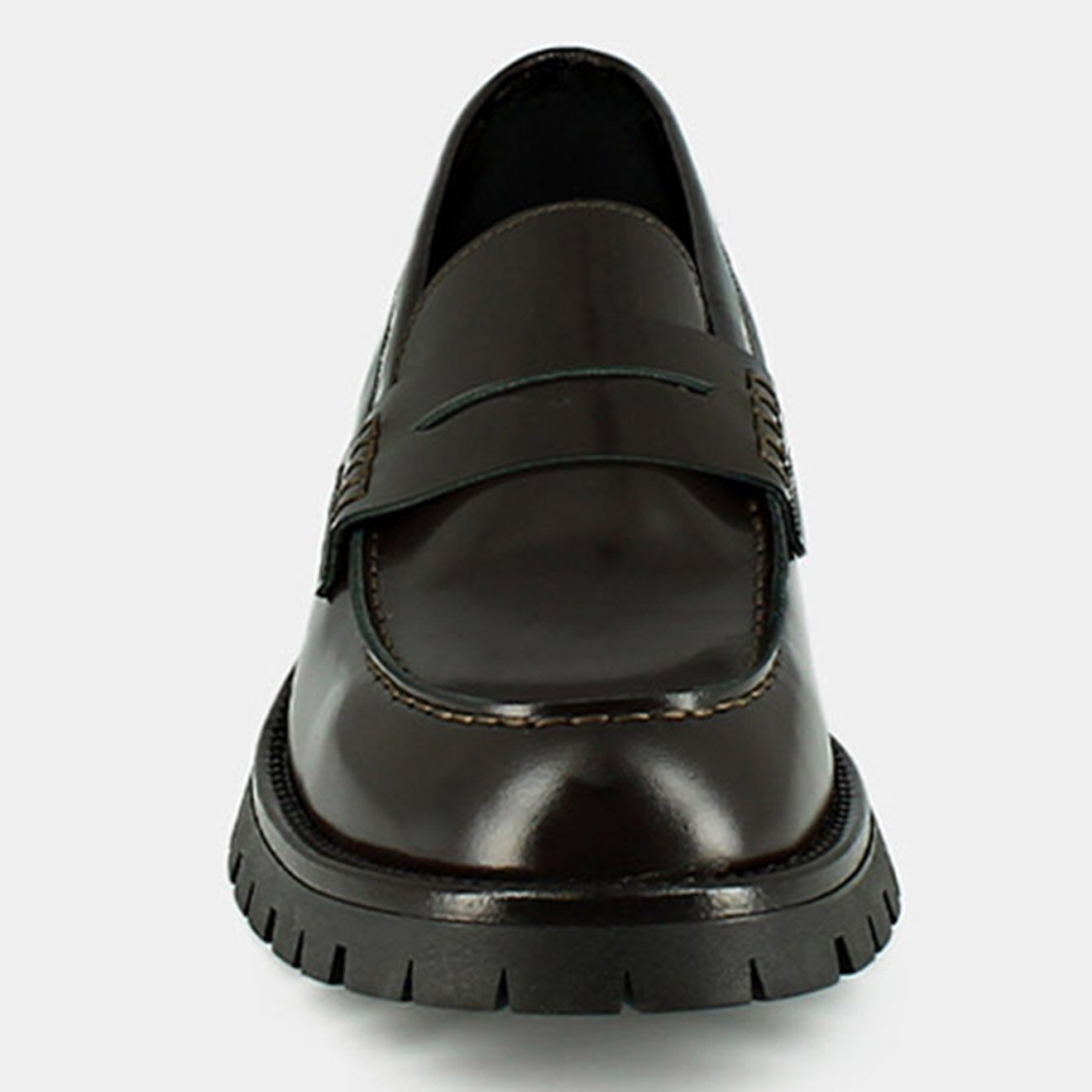 Jonak Mocassins en Cuir Rimano marron