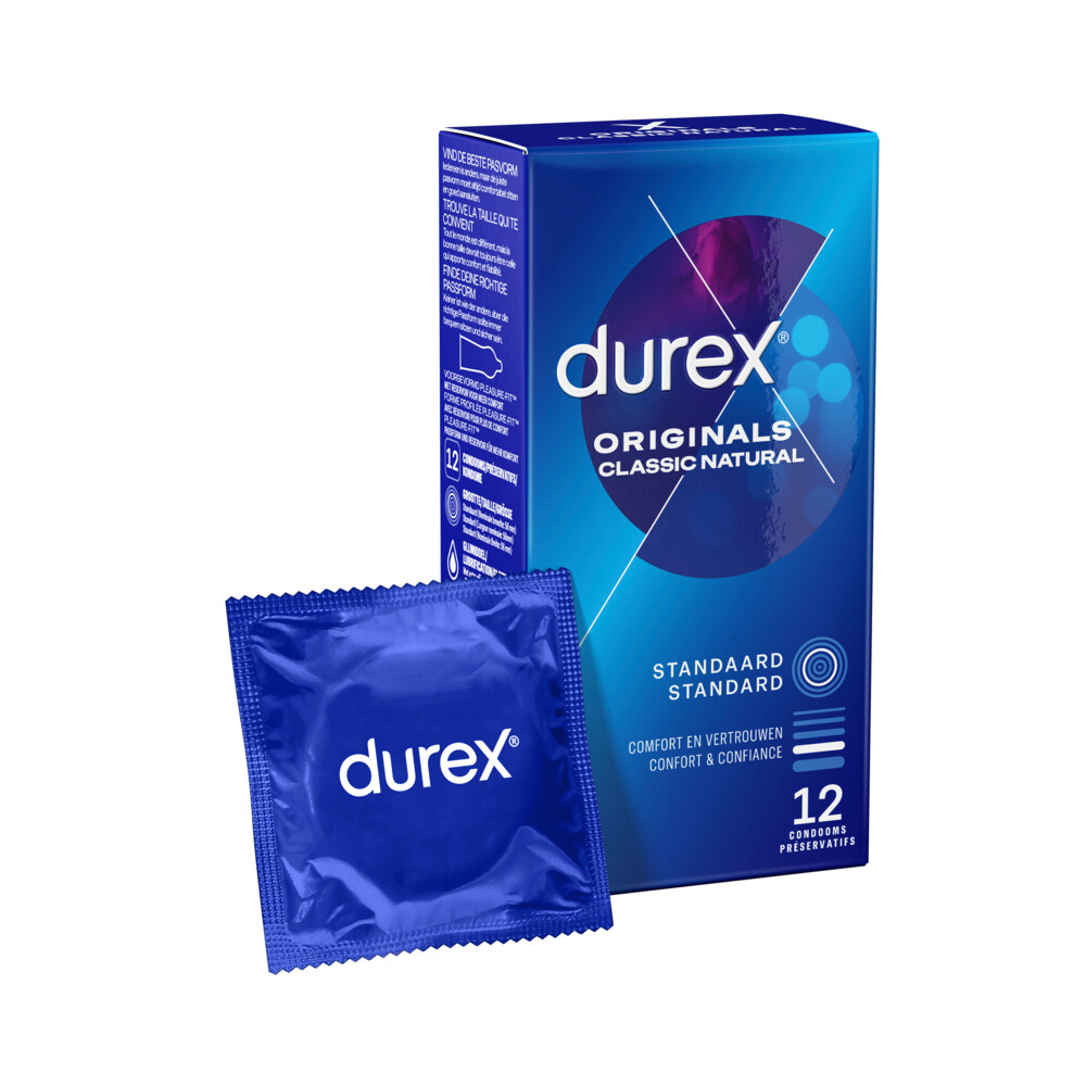 Durex Condooms Originals Classic Natural12 stuks