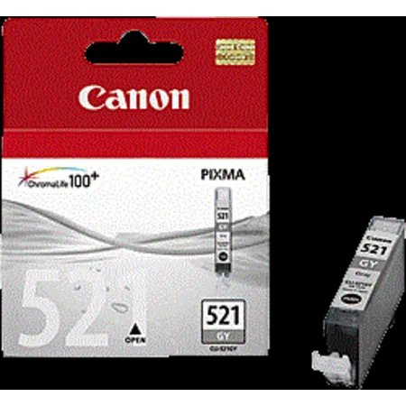 Canon Tintenpatrone BJ Cartridge/CLI521GY grau 2937B001 Inh.9 ml