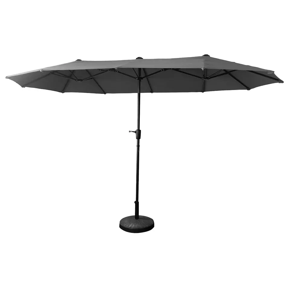 Happy Garden Parasol LINAI - Grijs - Stof