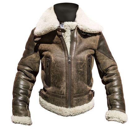 Blouson Helstons BOMBARDIER - SPITFIRE - Marron