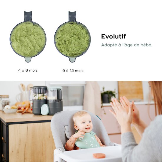 Nutribaby One   Gris        de               Babymoov