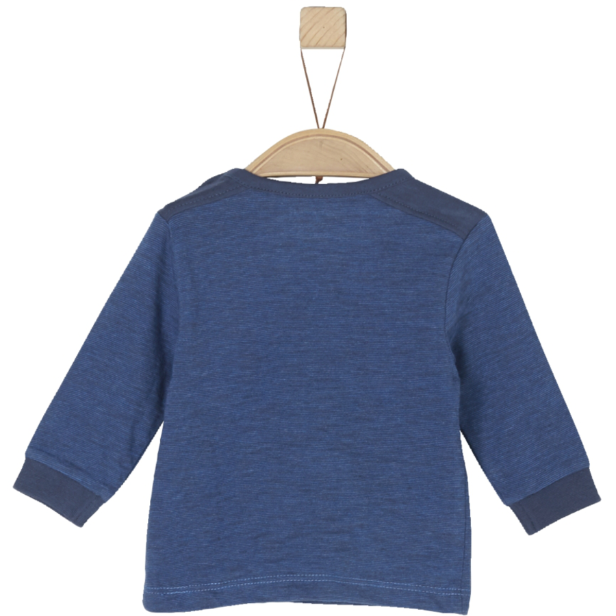 s.Oliver Boys Langarmshirt blue melange