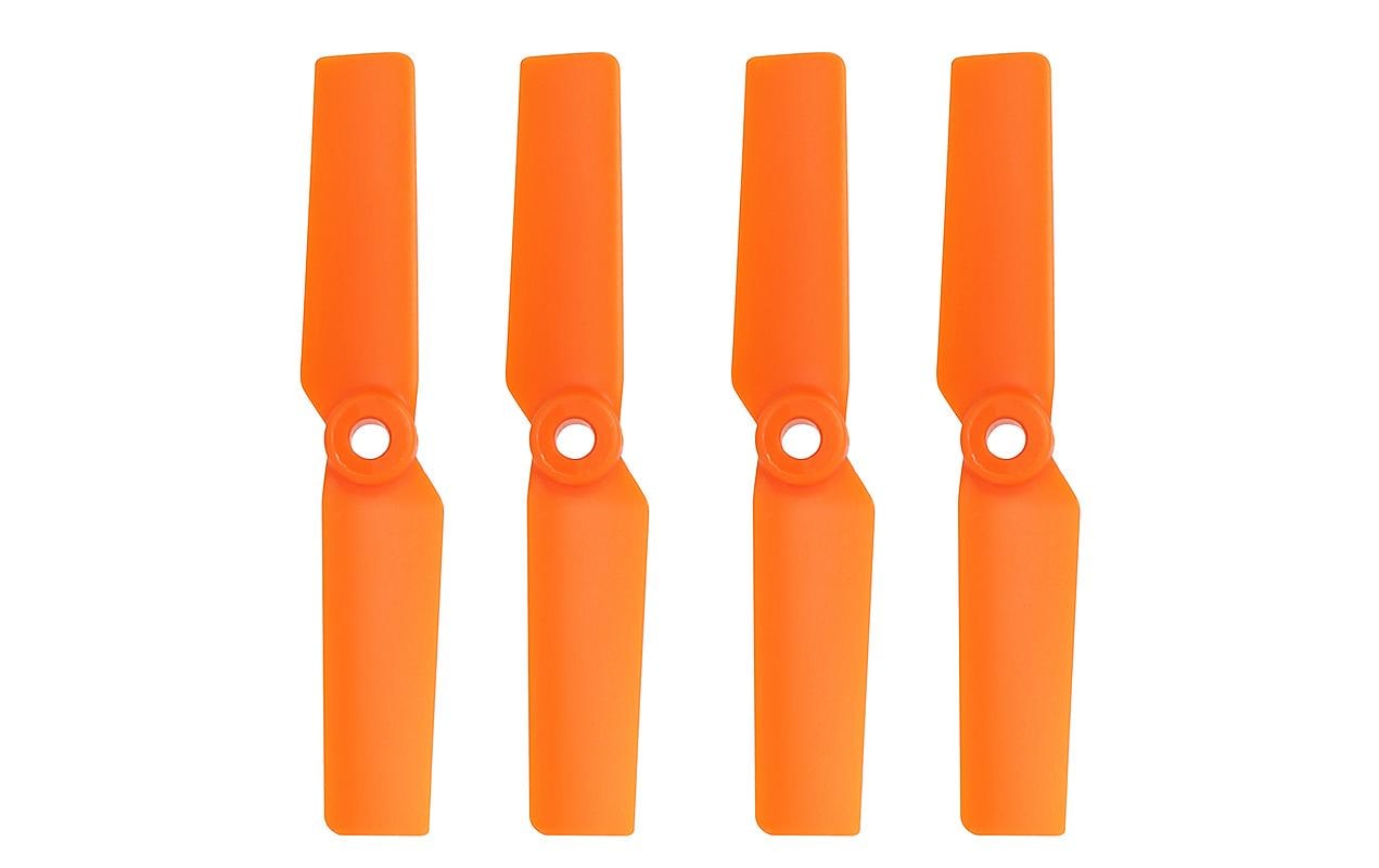 Heckrotorblätter Orange 4 Stück M1 EvoErsatzteil für OMP M1 Evo Heli