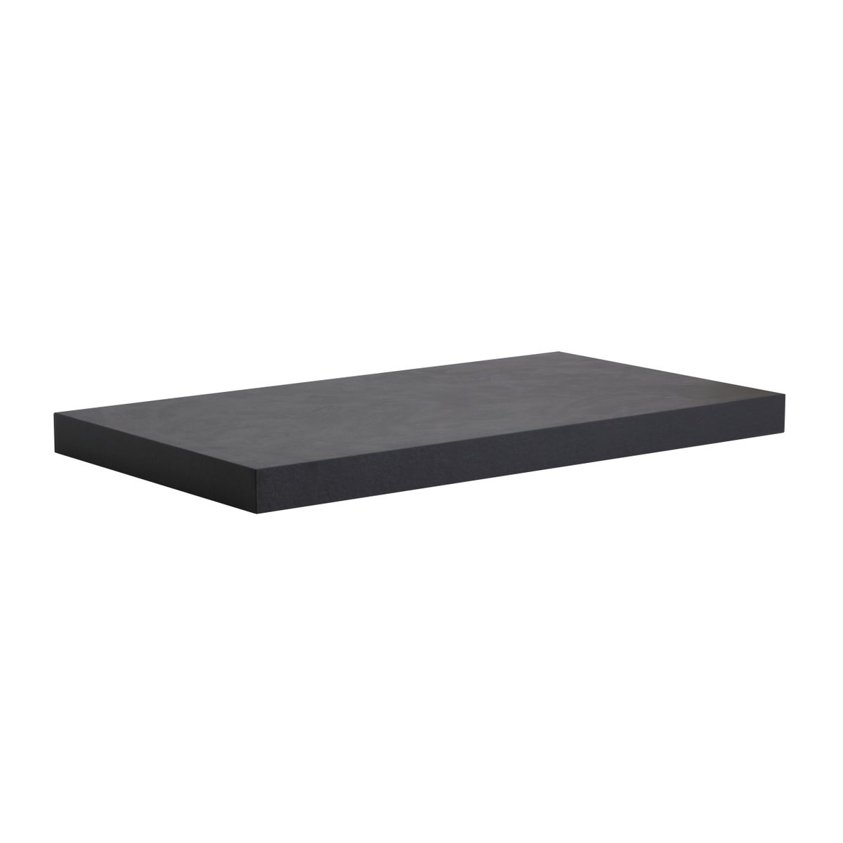 Plank 90 cm voor opzetwastafels, antracietgrijs | Valentina