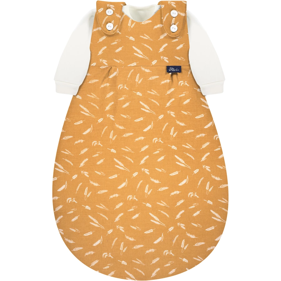 Alvi® Baby-Mäxchen® 3tlg. Flachgewebe Earth orange