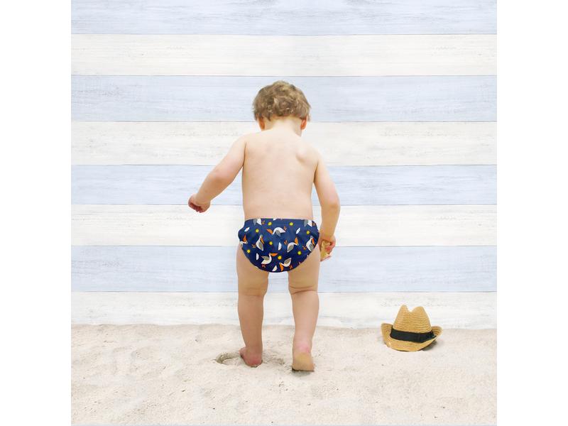 Bambino Mio Schwimmwindel Pelikan Gr. XL Windel fürs Babyschwimmen mit dem Pelikanmotiv