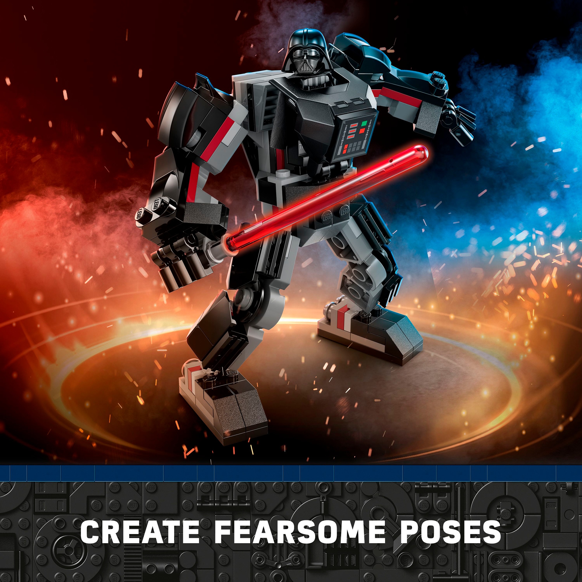 LEGO Konstruktionsspielzeug Star Wars Darth Vader Mech