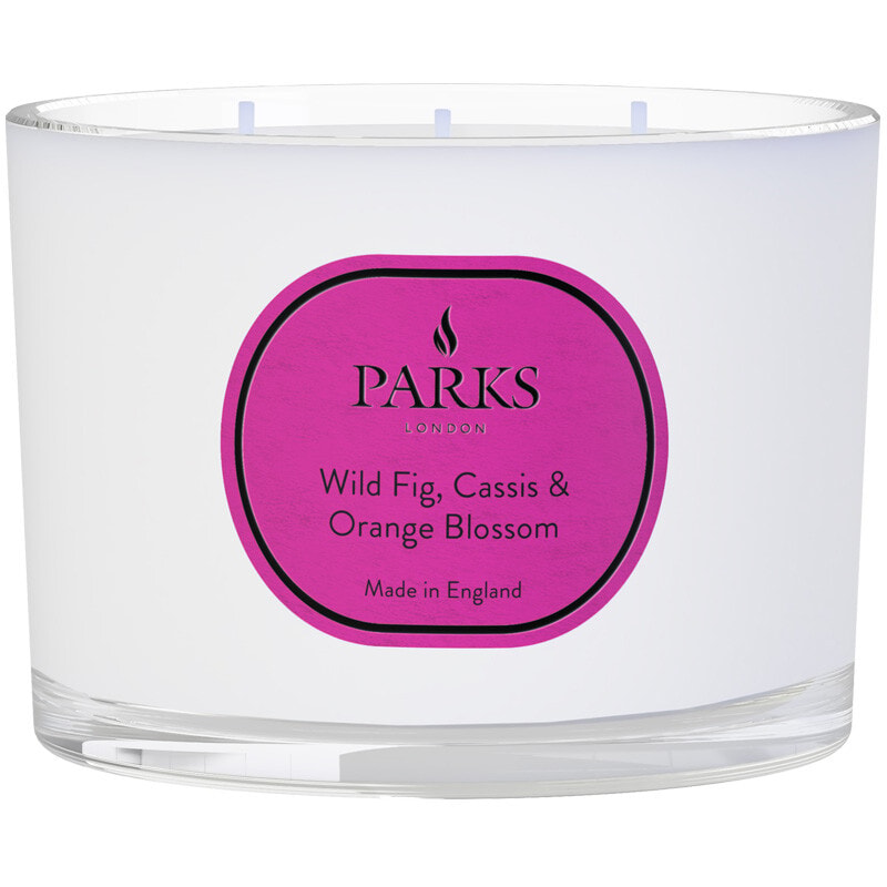 Bougie parfumée à 3 mèches - Figue sauvage, cassis et fleur d'oranger - Vintage Aromatherapy - 350 g
