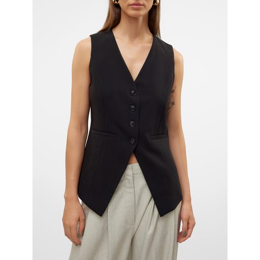 AWARE Oceanna Tailored Vest, Black, 40