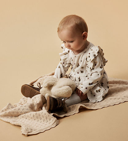 Lil' Atelier KjoleBody l/æ - NbfLavo - Rib - Coconut Milk