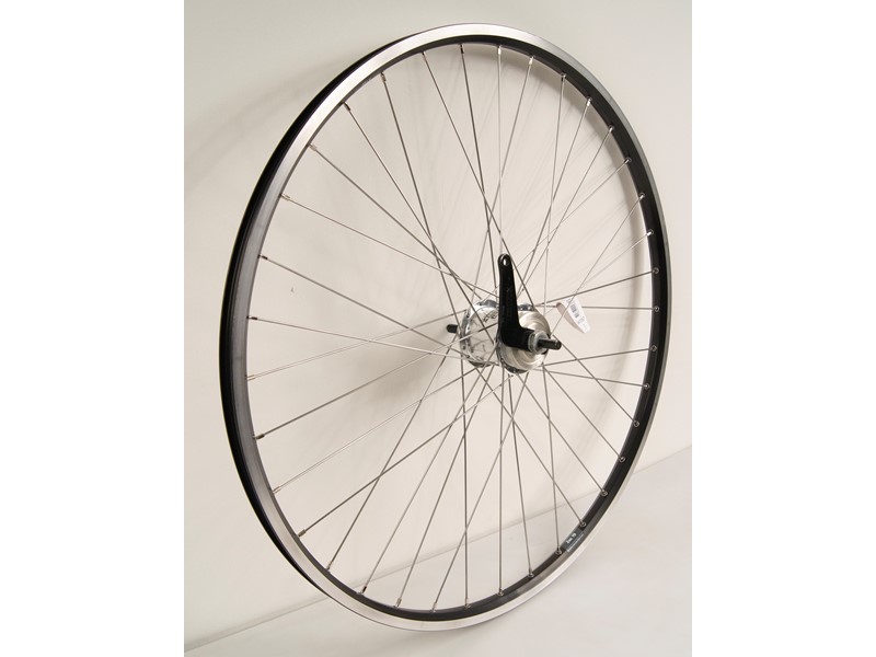 Connect 700C baghjul med 2 speed nav sort