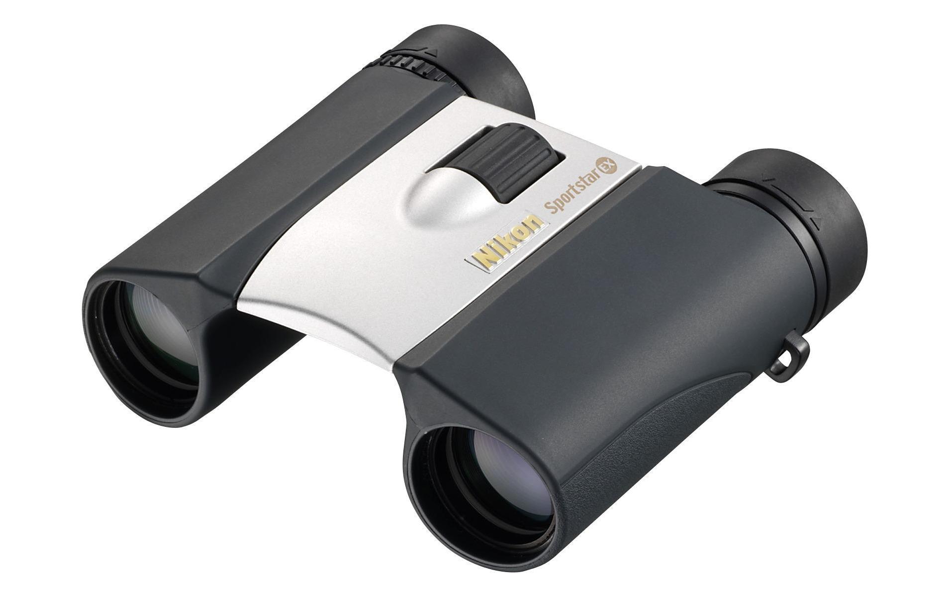 Fernglas Sportstar EX 10x25 DCF, silber<br>Kompaktes und elegantes Fernglas, silber