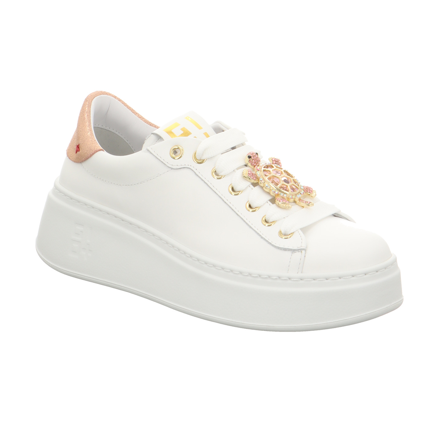 Plateau Sneaker weiss