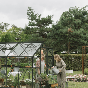 Royal Well Mary IV kweekkas aluminium groengrijs 9,12 m²