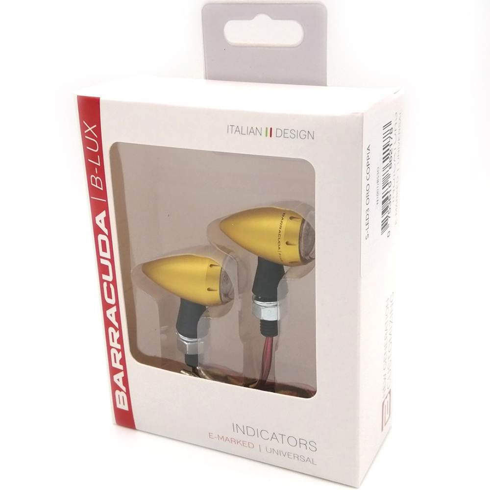 Barracuda - Clignotants S-Led3 B-Lux Or
