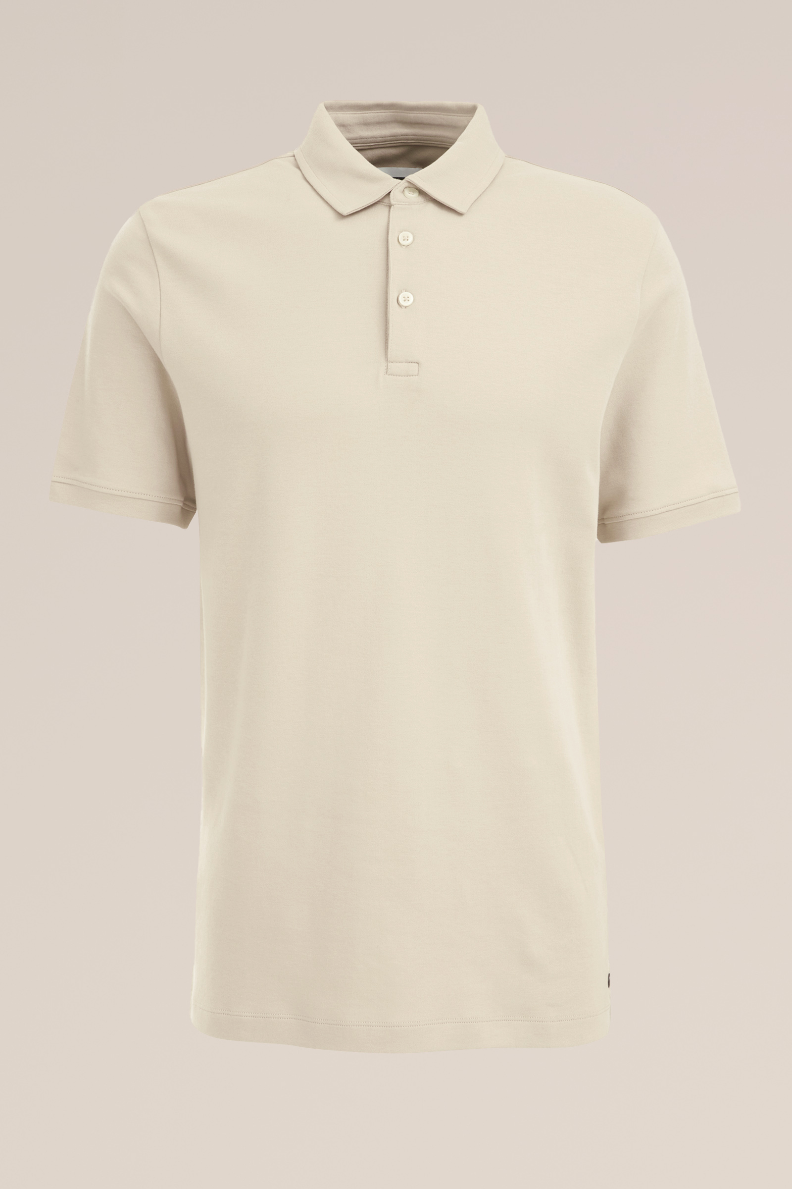 ultra soft polo WE Fashion Lichtbruin