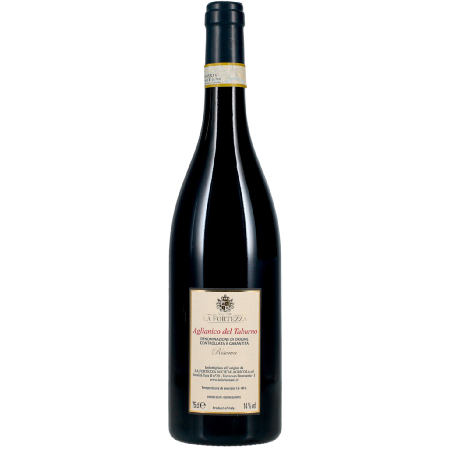 Aglianico del Taburno DOC Riserva La Fortezza -75cl